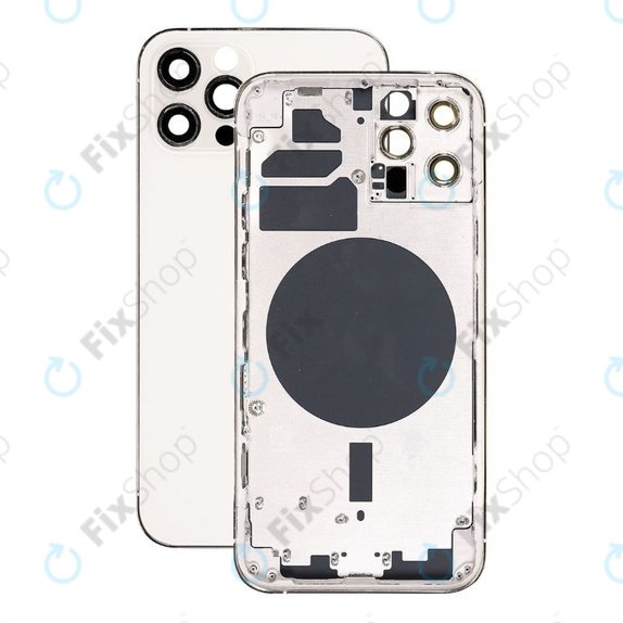 Apple iPhone 12 Pro - Stražnje Maska (srebrno)
