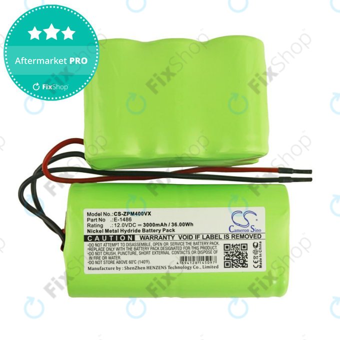 Baterija za Zepter PWC 400 Turbohandy, 3000mAh, Ni-MH, 12V, E-1486, HQ