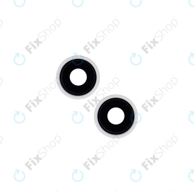 Apple iPhone 13, 13 Mini - Leća stražnje kamere + okvir (starlight) - 2 kom