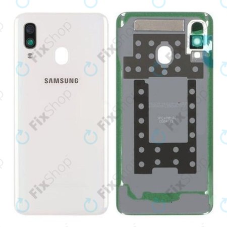 Samsung Galaxy A40 A405F - Poklopac baterije (bijeli) - GH82-19406B Originalni servisni paket