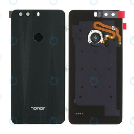 Huawei Honor 8 - Poklopac baterije + senzor otiska prsta (crno) - 02350XYW