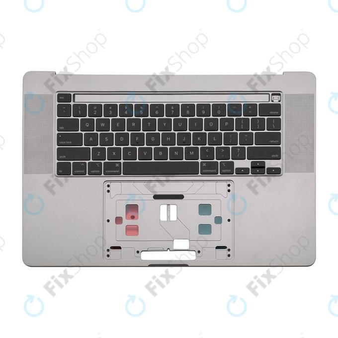 Apple MacBook Pro 16" A2141 (2019) - Gornji okvir tipkovnice + tipkovnica US (Space Gray)