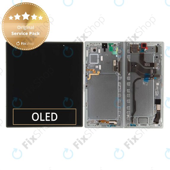 Samsung Galaxy Z Fold 7 F966B - LCD zaslon + zaslon osjetljiv na dodir + okvir (Mint) - GH82-37548D Genuine Service Pack