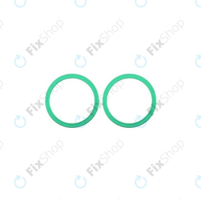 Apple iPhone 11, 12, 12 Mini - Okvir stražnje leće kamere (zeleni) - 2 kom