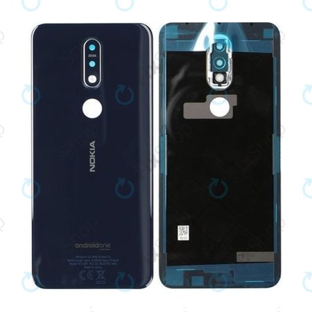 Nokia 7.1 - Poklopac baterije (sjajna ponoćno plava) - 20CTLLW0004 Originalni servisni paket