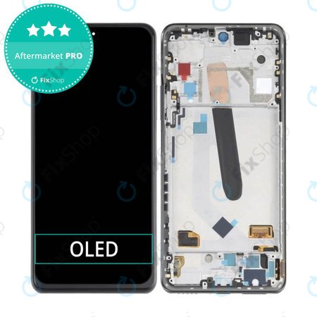 Xiaomi Poco F3 - LCD zaslon + zaslon osjetljiv na dodir + okvir (crni) OLED