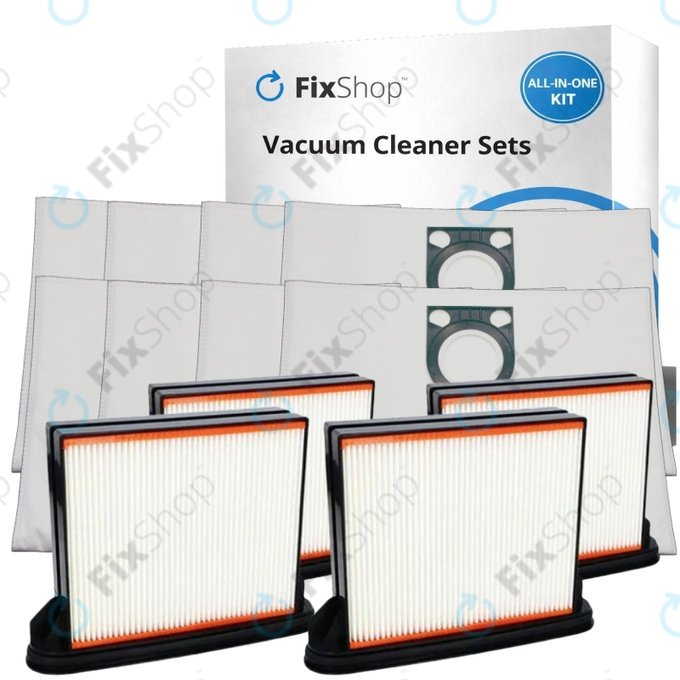 Set rezervnih dijelova za BOSCH GAS 25 (4x Filter, 8x Vrećica za prašinu)