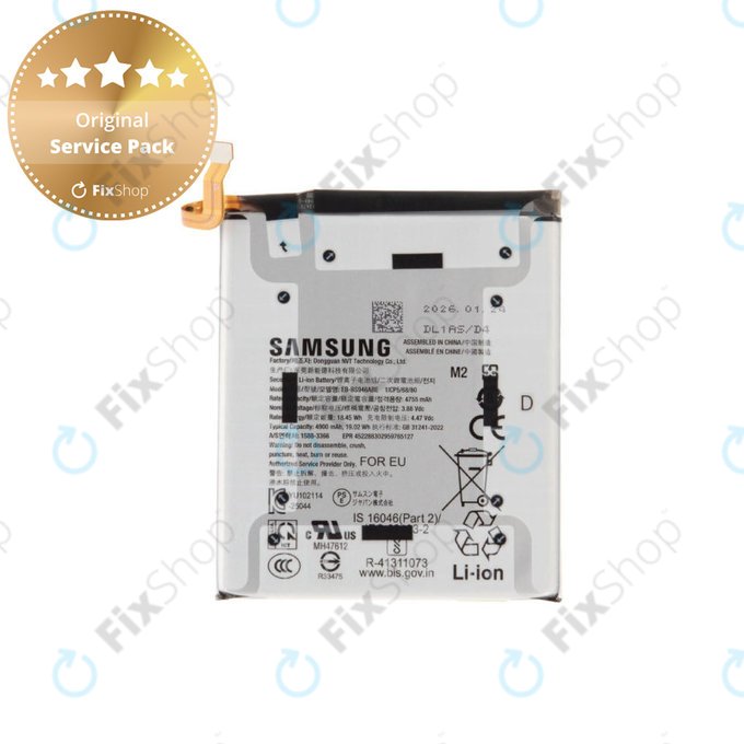 Baterija za Samsung S26+, EB-BS946ABE, GH82-39124A, Genuine Service Pack