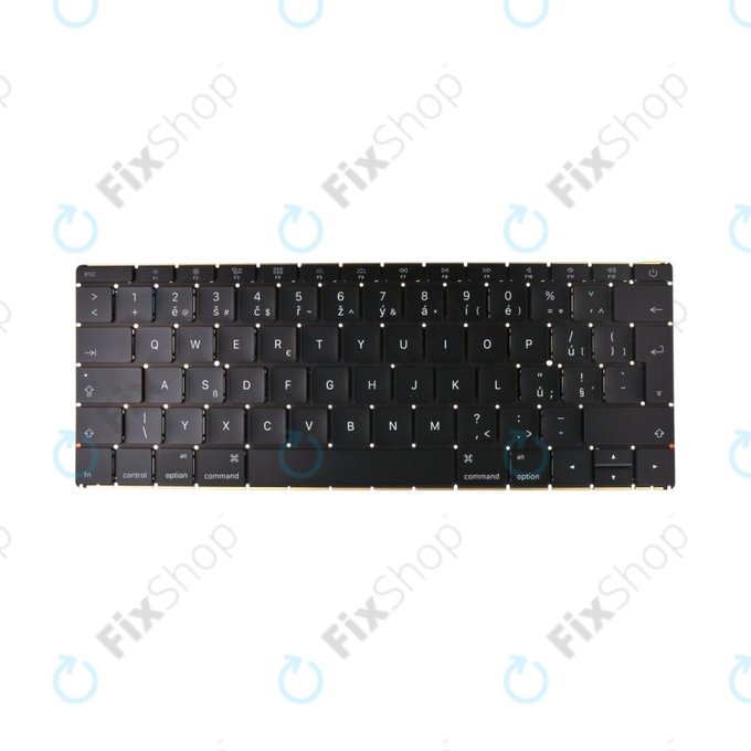 Apple MacBook Pro 13" A1708 (Late 2016 - Mid 2017) - Tipkovnica CZ