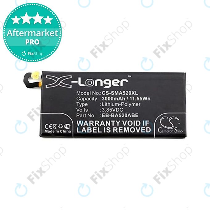 Samsung Galaxy A5 A520F (2017) - Baterija BA520ABE 3000mAh HQ