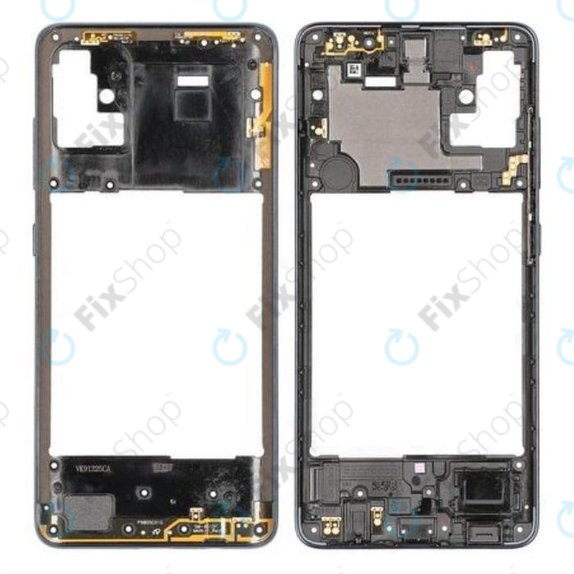 Samsung Galaxy A51 A515F - Srednji okvir (Prism Crush Black) - GH98-45033B Genuine Service Pack