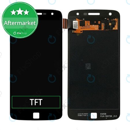 Motorola Moto Z Play XT1635-03 - LCD zaslon + zaslon osjetljiv na dodir (Black) TFT