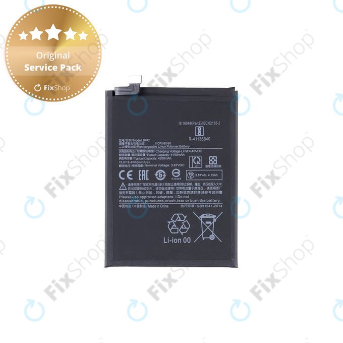 Xiaomi Mi 11 Lite 4G, Mi 11 Lite 5G, 11 Lite 5G NE - Baterija BP42 4250mAh - 46020000741Y Originalni servisni paket