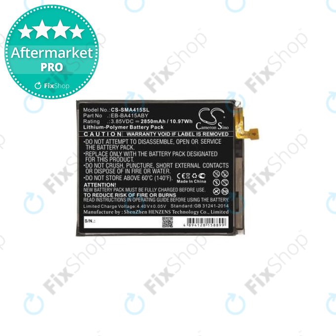 Samsung Galaxy A41 A415F - Baterija EB-BA415ABY 2850mAh HQ