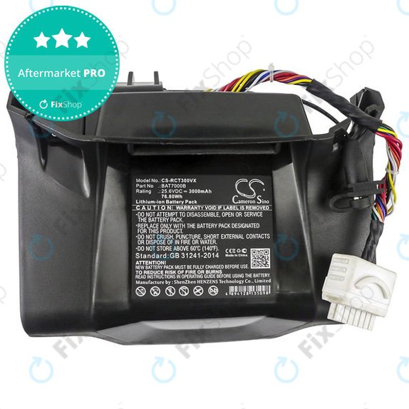 Baterija za Robomow City MC300, 400, 500, 800, 1000, 1200, 3000mAh, Li-Ion, 25.6V, BAT7000B, HQ
