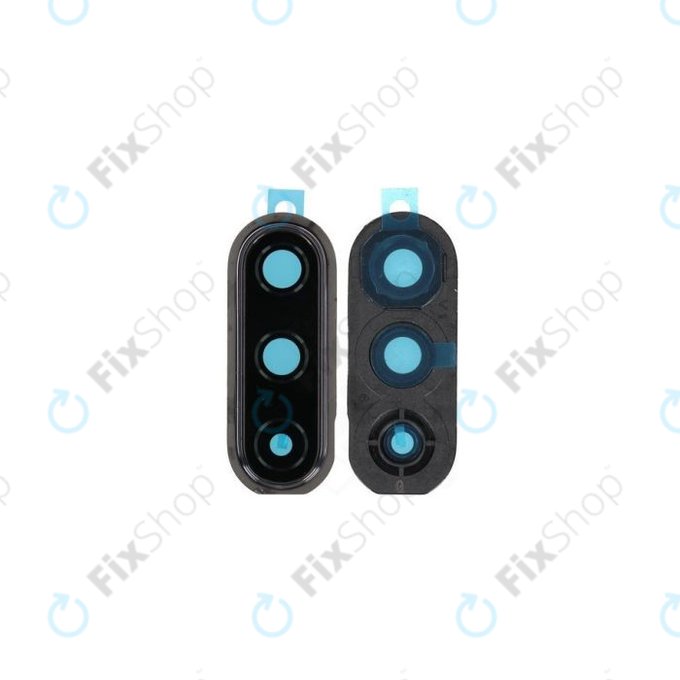 OnePlus Nord CE 5G - Stakleni okvir stražnje kamere (Charcoal Ink) - 1071101096 Originalni servisni paket