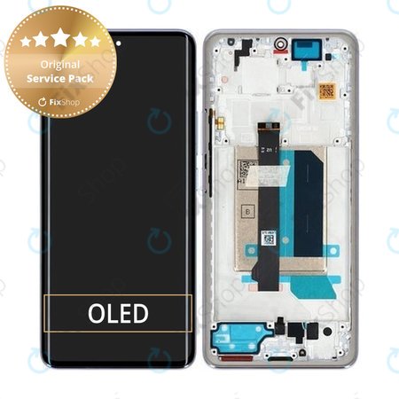 Xiaomi Redmi Note 14 Pro+ 5G - LCD zaslon + zaslon osjetljiv na dodir + okvir (Lavender Purple) - 5600180O16U00 Genuine Service Pack