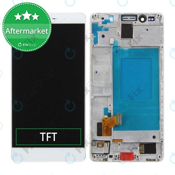 Huawei Honor 7 - LCD zaslon + zaslon osjetljiv na dodir + okvir (White) TFT