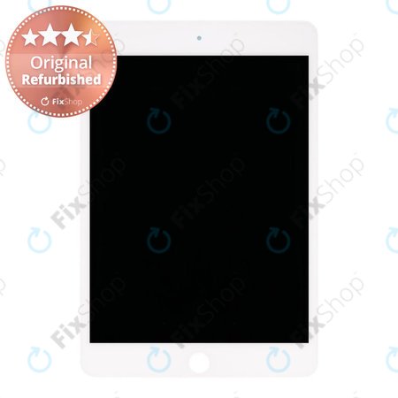 Apple iPad Mini 5 - LCD zaslon + zaslon osjetljiv na dodir (bijeli) Original Refurbished
