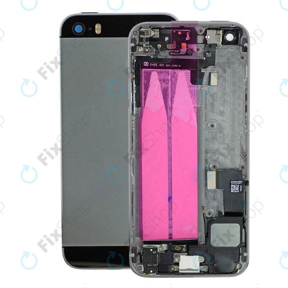 Apple iPhone SE - Stražnje Maska s malim dijelovima (Space Grey)