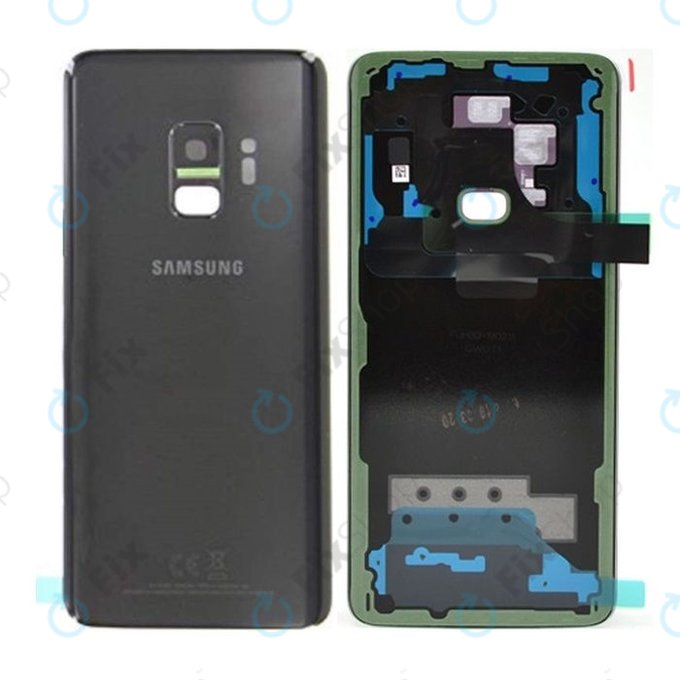 Samsung Galaxy S9 G960F - Poklopac baterije (crni) - GH82-15865A Originalni servisni paket