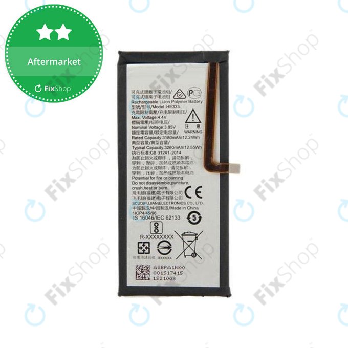 Nokia 8 Sirocco - Baterija HE333 3000mAh