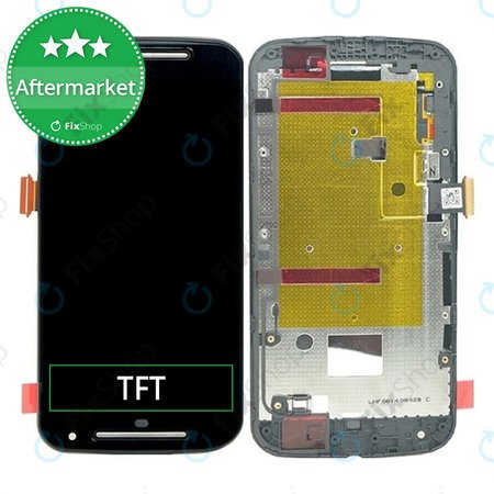 Motorola Moto G XT1068 - LCD zaslon + zaslon osjetljiv na dodir + okvir (Black) TFT