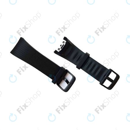 Samsung Gear Fit2 Pro SM-R365 - Remen s kopčom lijevo (crno) - GH98-41537A Originalni servisni paket