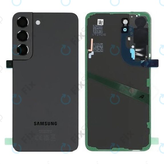 Samsung Galaxy S22 S901B - Poklopac baterije (Phantom Black) - GH82-27434A Originalni servisni paket