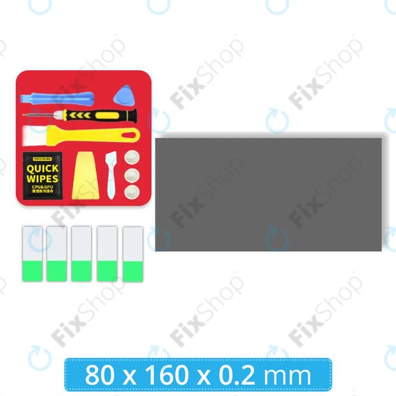 Termalna podloška Honeywell PTM7950, 8.5 W/mK, 80 × 160 × 0.2mm