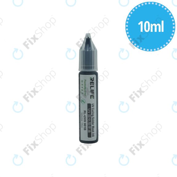Relife RL-UVH901B - UV Vytvrditeljiva Lemilica Maska - 10ml (Crna)