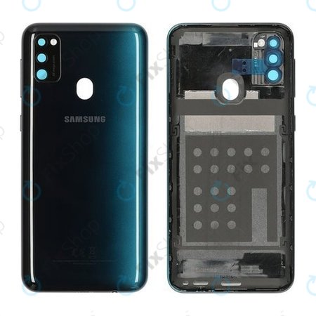 Samsung Galaxy M30s M307F - Pokrov baterije (Opal Black) - GH82-21235A Genuine Service Pack