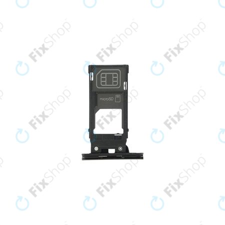 Sony Xperia XZ2 - SIM ladica (crna) - 1310-1866 Genuine Service Pack