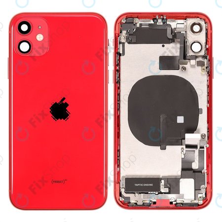 Apple iPhone 11 - Stražnje Maska s malim dijelovima (crveno)