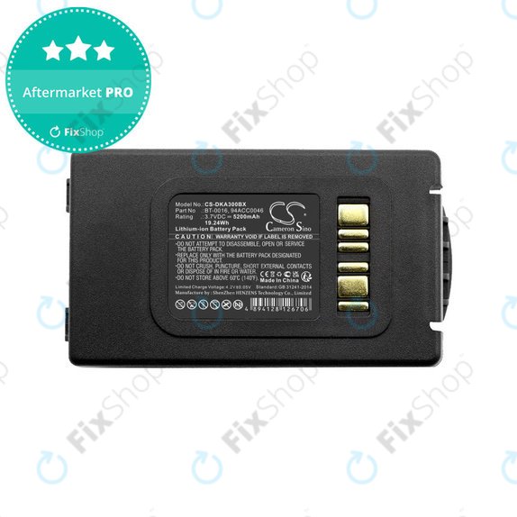 Baterija za Datalogic Skorpio X3, Skorpio X4, 5200mAh, Li-Ion, 3.7V, BT-0016, HQ