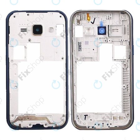 Samsung Galaxy J1 J100H - Srednji okvir (plavi) - GH98-36101B originalni servisni paket