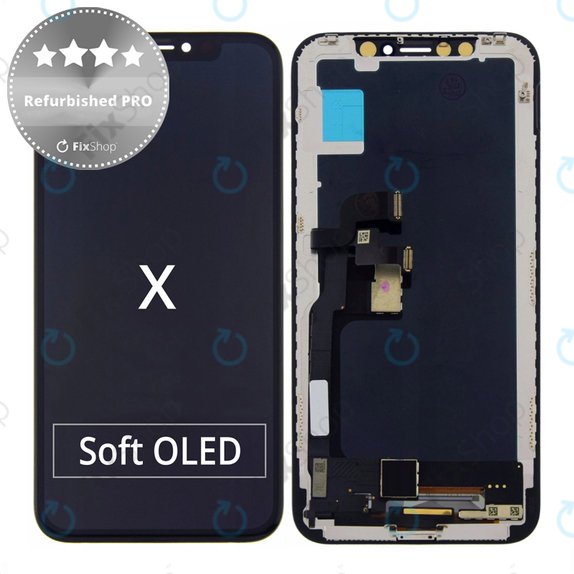 Apple iPhone X - LCD zaslon + zaslon osjetljiv na dodir + okvir Refurbished PRO