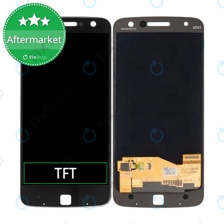 Motorola Moto Z XT1650 - LCD zaslon + zaslon osjetljiv na dodir (Black) TFT