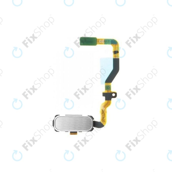 Samsung Galaxy S7 G930F - Home Button + Flex kabel (bijeli) - GH96-09789D Genuine Service Pack