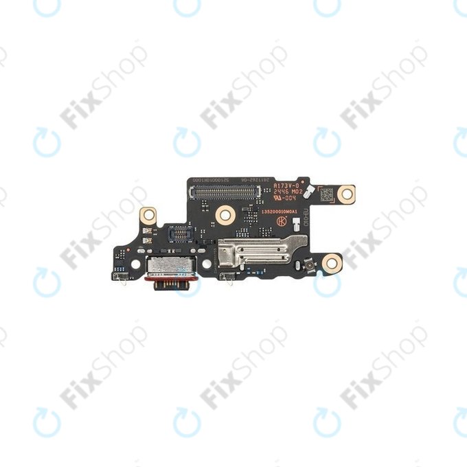 Xiaomi Poco X7 Pro 2412DPC0AG - PCB ploča konektora za punjenje + SIM Čítač - 56000400O1000 Genuine Service Pack