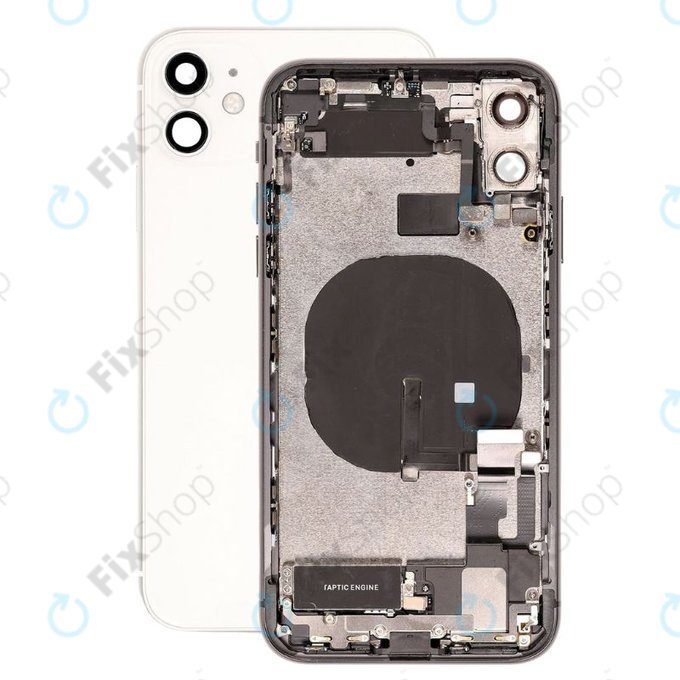 Apple iPhone 11 - Stražnje Maska s malim dijelovima (bijelo)