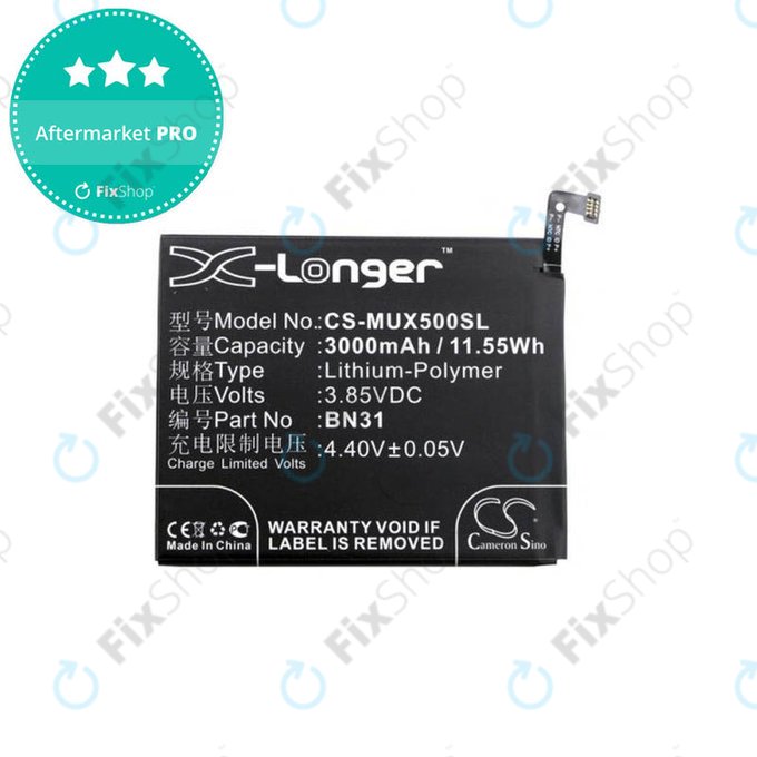 Xiaomi Redmi Note 5A - Baterija BN31 3000mAh HQ