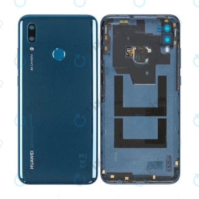 Huawei P Smart (2019) - Poklopac baterije + senzor otiska prsta (safirno plava) - 02352LUW