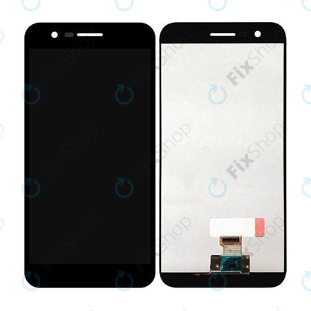 LG K10 M250N (2017) - LCD zaslon + zaslon osjetljiv na dodir (crni)