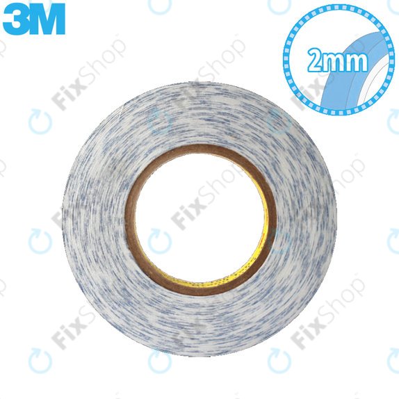 3M - Dvostrana ljepljiva traka - 2 mm x 50 m (prozirna)