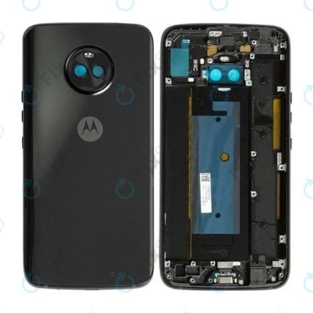 Motorola Moto X4 XT1900 - Poklopac baterije (crni) - 5S58C09155 Originalni servisni paket