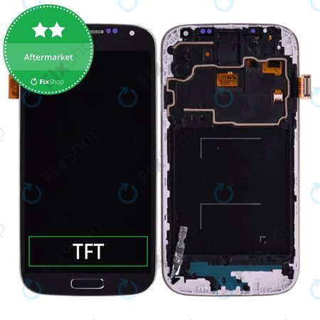 Samsung Galaxy S4 Mini Value I915i - LCD zaslon + zaslon osjetljiv na dodir + okvir (Black Mist) TFT