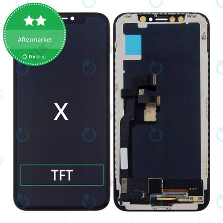 Apple iPhone X - LCD zaslon + zaslon osjetljiv na dodir + okvir TFT