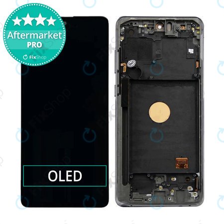 Samsung Galaxy Note 10 Lite N770F - LCD zaslon + zaslon osjetljiv na dodir + okvir (Aura Black) OLED