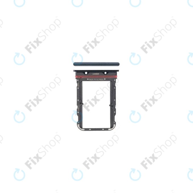 Xiaomi Mi Note 10, Xiaomi Mi Note 10 Pro - SIM ladica (ponoćno crna) - 48200000033W Genuine Service Pack